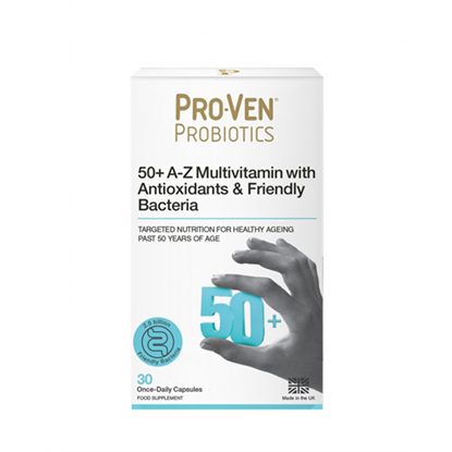 50+ A-Z Multivitamin with Acidophilus & Bifidus 30's