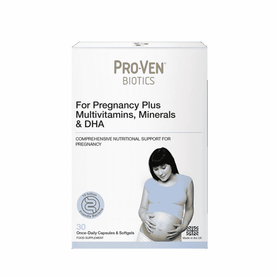 Lactobacillus & Bifidus for Pregnancy Plus Multivitamins, Minerals & DHA 60's