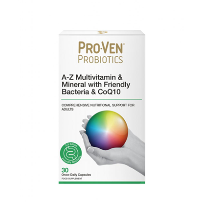 A-Z Multivitamin & Mineral with Acidophilus & Bifidus & CoQ10 30's