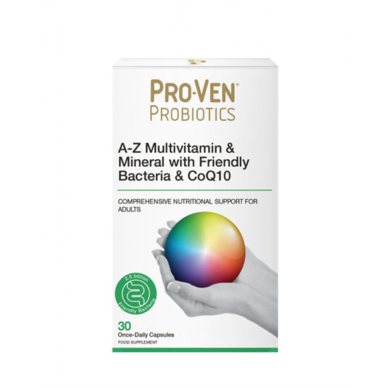 A-Z Multivitamin & Mineral with Acidophilus & Bifidus & CoQ10 30's