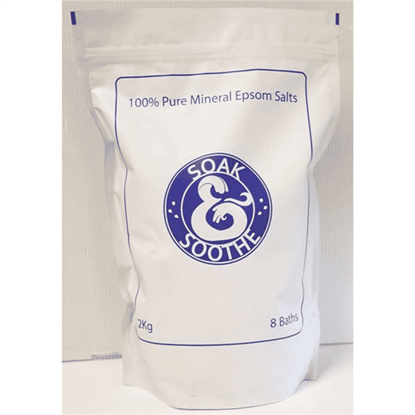 Epsom Salts 2kg (Soak & Soothe)