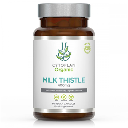 Organic Milk Thistle 400mg 60's
