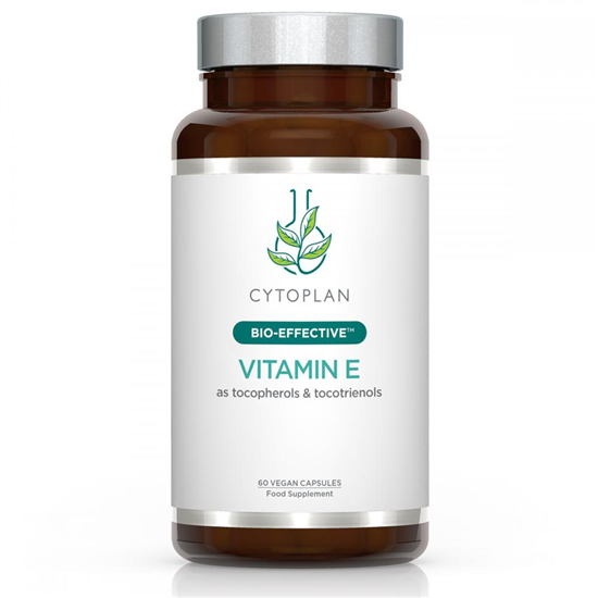 Vitamin E (as tocopherols & tocotrienols)  60's