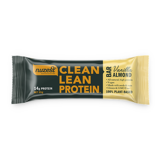 Clean Lean Protein Bar Vanilla Almond 55g 12s (CASE)