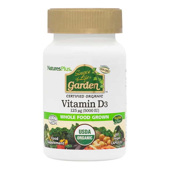 Source of Life Garden Vitamin D3 60's