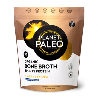 Organic Bone Broth Sport Protein Banana & Vanilla 480g