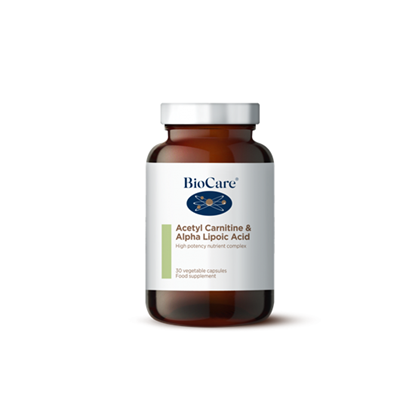 Acetyl Carnitine & Alpha Lipoic Acid 30's