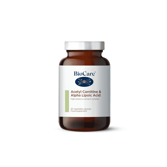 Acetyl Carnitine & Alpha Lipoic Acid 30's