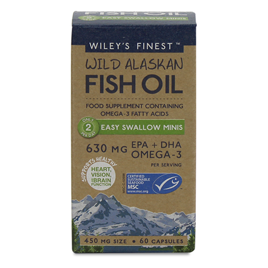 Wild Alaskan Fish Oil Easy Swallow Minis  60's