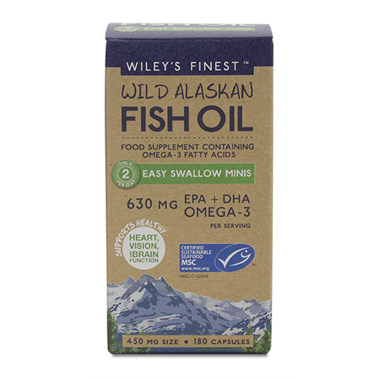 Wild Alaskan Fish Oil Easy Swallow Minis 180's