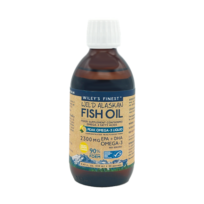 Wild Alaskan Fish Oil Peak Omega-3 Liquid 2300mg (Lemon) 250ml