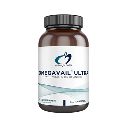 OmegAvail Ultra With Vitamins D3, K1, And K2 120's