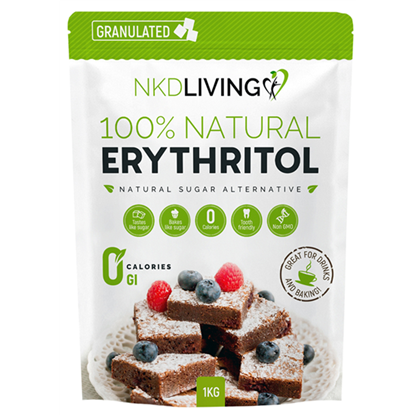 Erythritol Natural Sugar Alternative Granulated 1000g