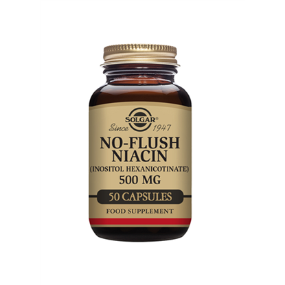No-Flush Niacin 500mg 50's