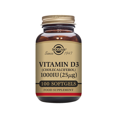 Vitamin D3 1000iu (25ug) 100's