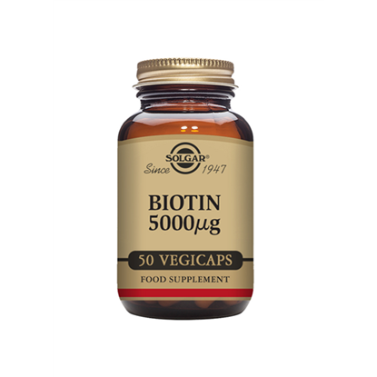 Biotin 5000ug 50's