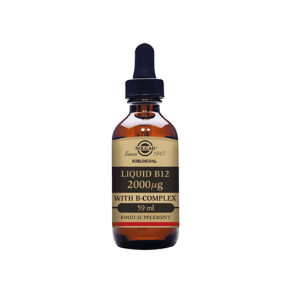 Liquid B12 2000ug with B Complex (Sublingual) 59ml