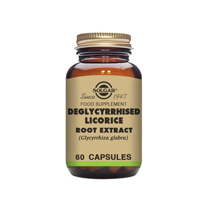 Deglycyrrhised Licorice Root Extract 60's