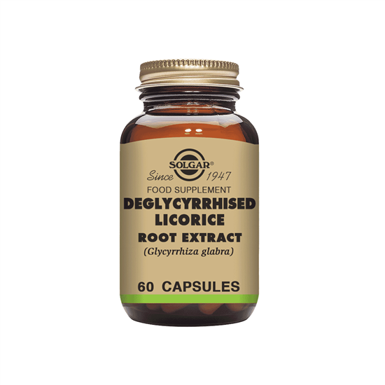 Deglycyrrhised Licorice Root Extract 60's