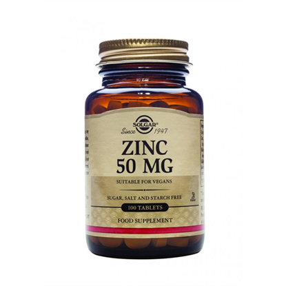Zinc 50mg 100's