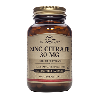 Zinc Citrate 30mg 100's