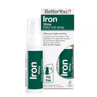 Iron 10 Daily Oral Spray 25ml (Green)