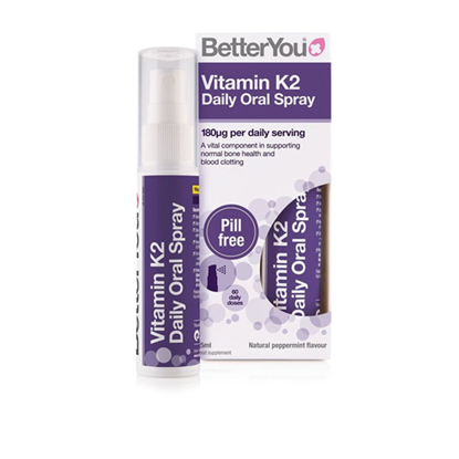 Vitamin K2 Daily Oral Spray 180ug 25ml