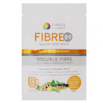 Fibre89 Flavoured With Ginger (12x30g) CASE