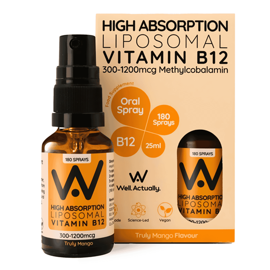 High Absorption Liposomal Vitamin B12 Truly Fruity Oral Spray 25ml