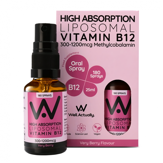 High Absorption Liposomal Vitamin B12 Very Berry Oral Spray 25ml