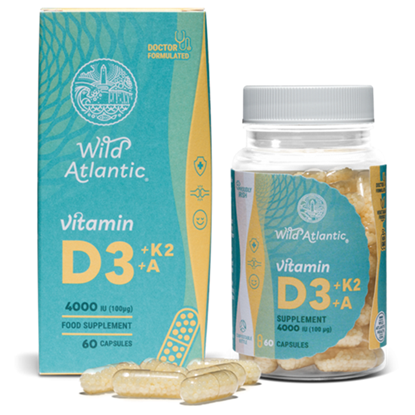 Vitamin D3+K2+A 60's