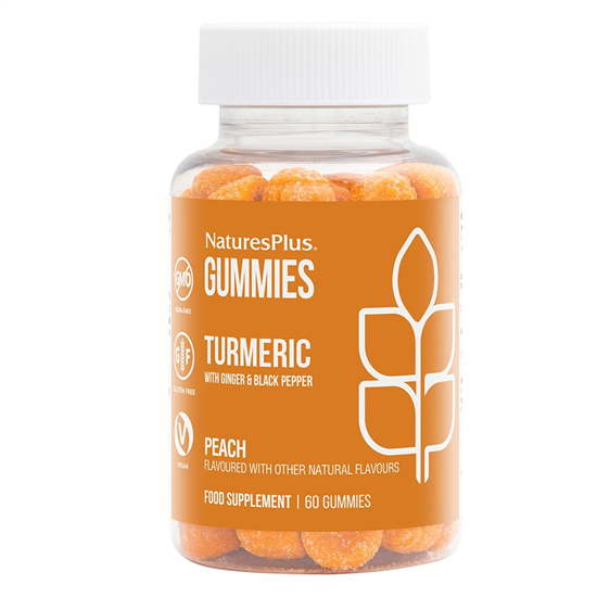 Gummies Turmeric with Ginger & Black Pepper Peach 60's