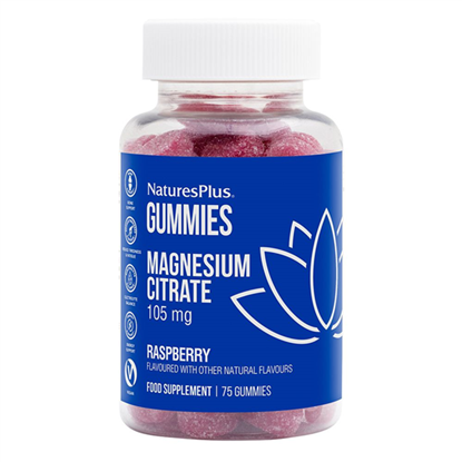 Gummies Magnesium Citrate 105mg Raspberry 75's