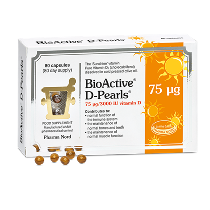 BioActive DPearls 75ug 80's
