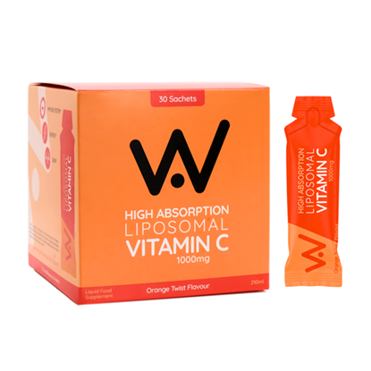 High Absorption Liposomal Vitamin C 1000mg Orange Twist Flavour 30 Sachets