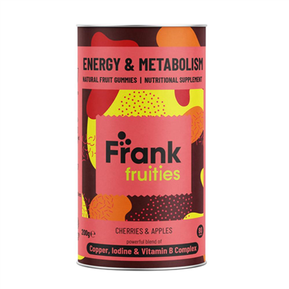 Energy & Metabolism Natural Fruit Gummies 80's
