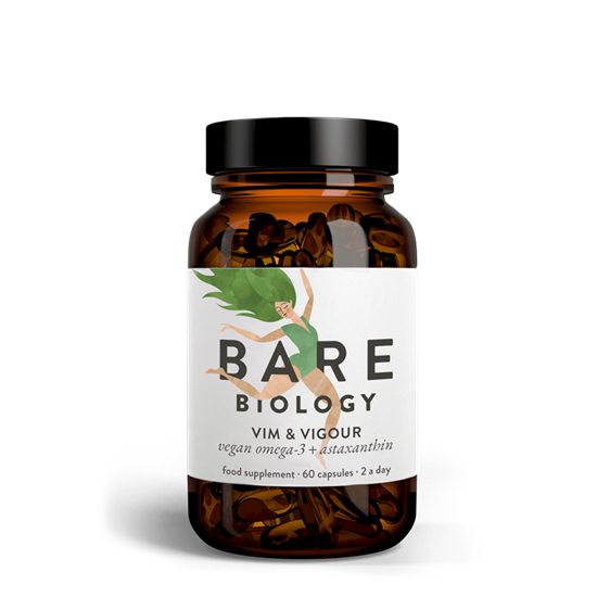 Vim & Vigour Vegan Omega-3 + Astaxanthin 60's