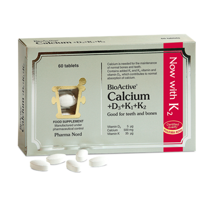 BioActive Calcium+D3+K1+K2 60's