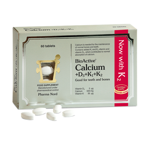 BioActive Calcium+D3+K1+K2 60's
