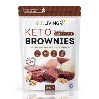 Keto Brownies Low Carbohydrate & Sugar Baking Mix 250g