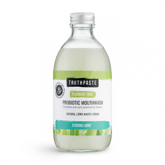 Fluoride Free Probiotic Mouthwash Strong Mint 300ml