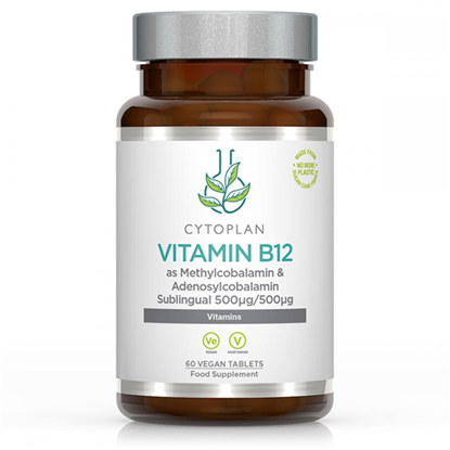 Vitamin B12 as Methylcobalamin & Adenosylcobalamin Sub-lingual 60's
