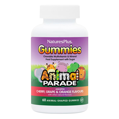 Gummies Chewable Multivitamin & Mineral Animal Parade Assorted Flavours 60's