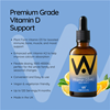 High Absorption Liposomal D3+K2 Vitamin 2000-4000IU Summer Citrus Flavour 60ml