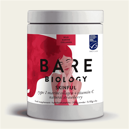 Skinful Marine Collagen + Vitamin C Natural Strawberry Flavour 300g