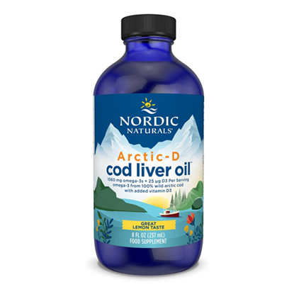 Arctic-D Cod Liver Oil Lemon 237ml