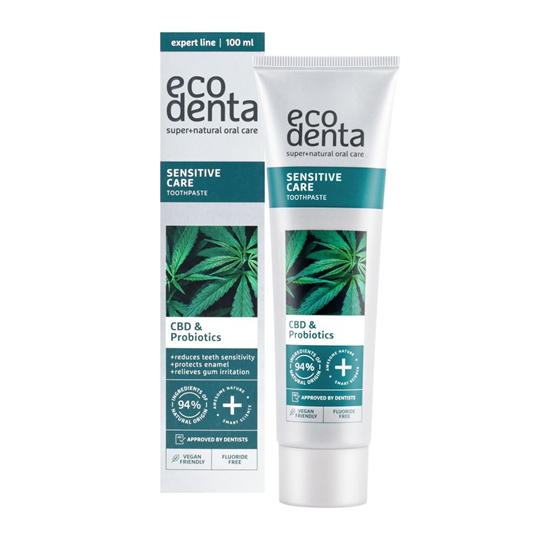 Sensitive Care Toothpaste with CBD & Probiotics 75ml