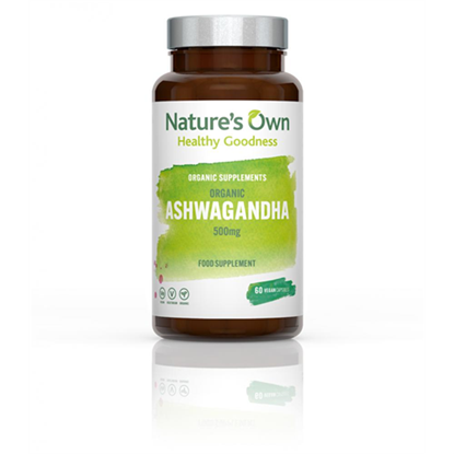 Organic Ashwagandha 500mg 60's