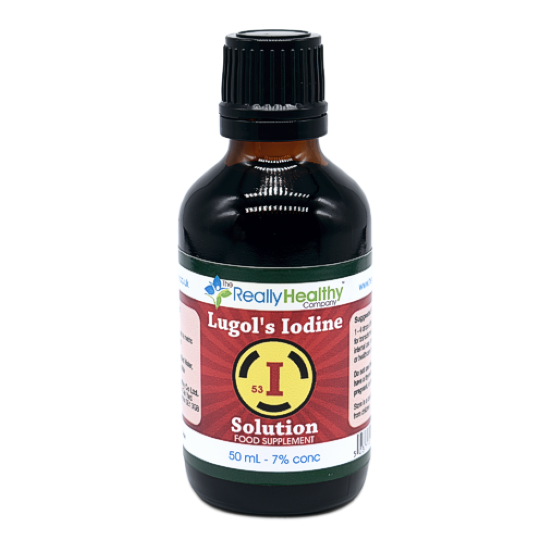 Lugols Iodine with Dropper  7% 50ml