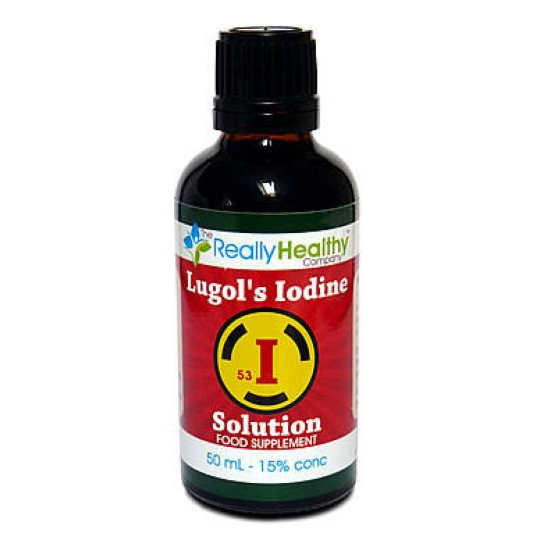 Lugols Iodine 15% with Dropper 50ml
